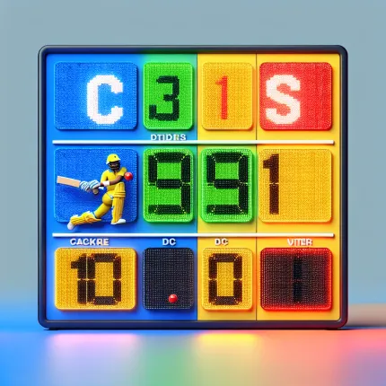 Live score csk vs dc